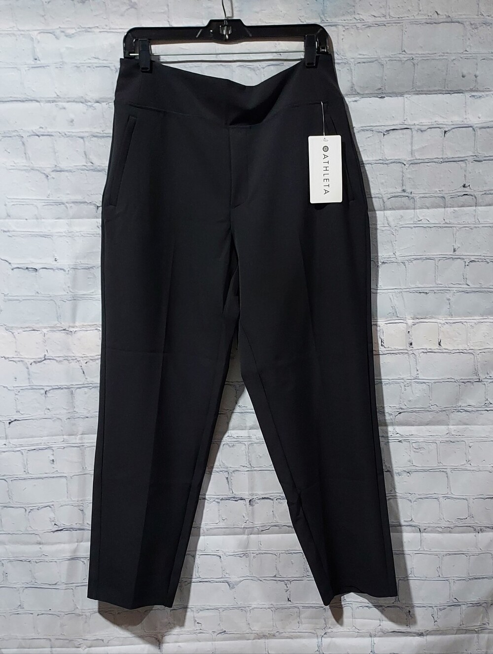 Athleta 12 Endless High Rise Pants Black Minimal